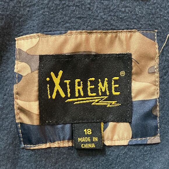 Ixtreme Boys Hooded Color block Puffer Winter Jacket Size 18US - Picture 7 of 11